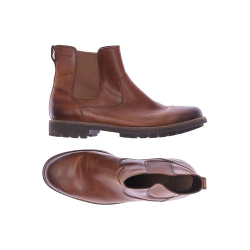 Clarks Herren Stiefel, braun, Gr. 11