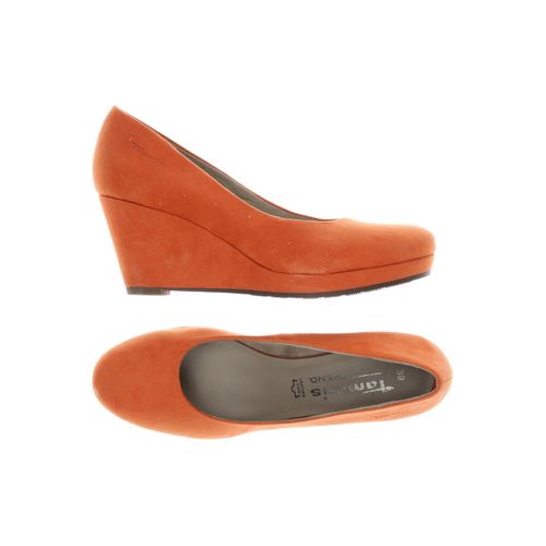 Tamaris Damen Pumps, orange, Gr. 39