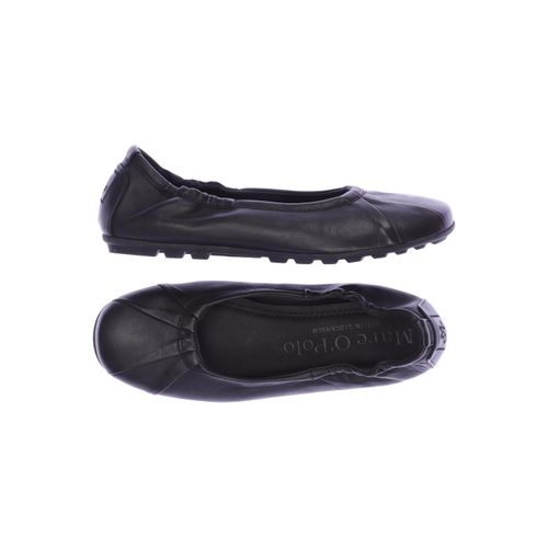 Marc O Polo Damen Ballerinas, schwarz, Gr. 39