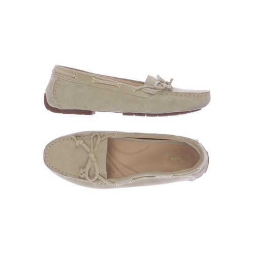 Clarks Damen Halbschuh, beige, Gr. 39