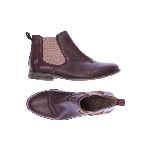 Apple of Eden Damen Stiefelette, bordeaux, Gr. 37