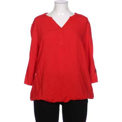 sheego Damen Bluse, rot, Gr. 44