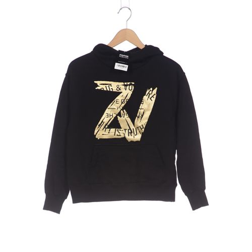 Zadig & Voltaire Damen Kapuzenpullover, schwarz, Gr. 34