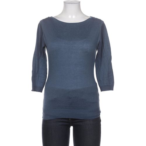 John Smedley Damen Pullover, blau, Gr. 36