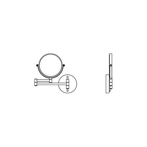 Ideal Standard Kosmetikspiegel IOM A9111AA verchromt