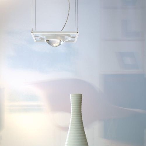 LICHT IM RAUM Ocular 1 LED Pendelleuchte mit Uplight, 234PL011WS,