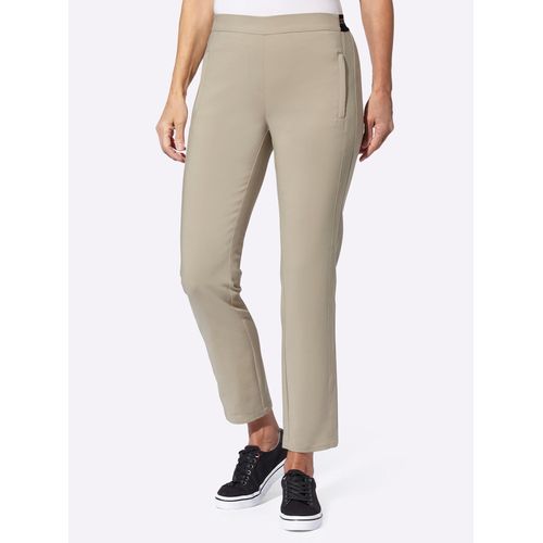 Schlupfhose CASUAL LOOKS Gr. 52, Normalgrößen, braun (schlamm) Damen Hosen