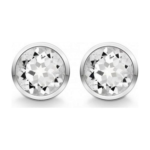 QUINN - Ohrstecker (Paar) - Colors - Silber - Edelstein - Weißtopas - 36809920