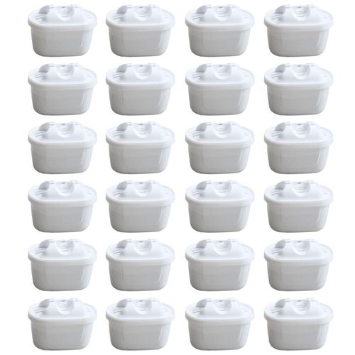 Wasser-Filter im 24er Pack - Kartuschen für Brita Maxtra Wasserfilter zur Reduzierung von Kalk, Chlor & geschmacksstörenden Stoffen im Leitungswasser