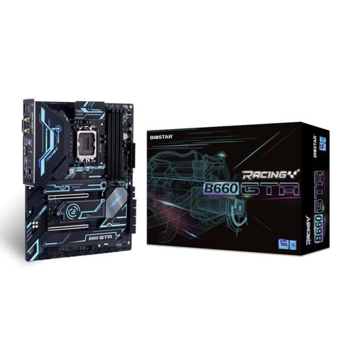 Biostar B660GTA - Motherboard - ATX - LGA1700-Sockel - B660 Chipsatz - USB 3.2 Gen 2, USB-C 3.2 Gen2 - 2.5 Gigabit LAN - Onboard-Grafik (CPU erforderlich)