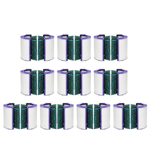 10x Trade-Shop Ersatzfilter für Dyson TP04 Pure Cool Link Luftreiniger Dyson DP04 HP04 HEPA Filter und Aktivkohle-Filter ersetzt Dyson 969048-02