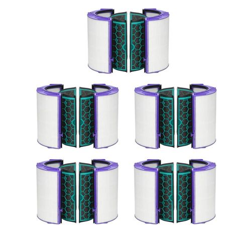 5x Trade-Shop Ersatzfilter für Dyson TP04 Pure Cool Link Luftreiniger Dyson DP04 HP04 HEPA Filter und Aktivkohle-Filter ersetzt Dyson 969048-02