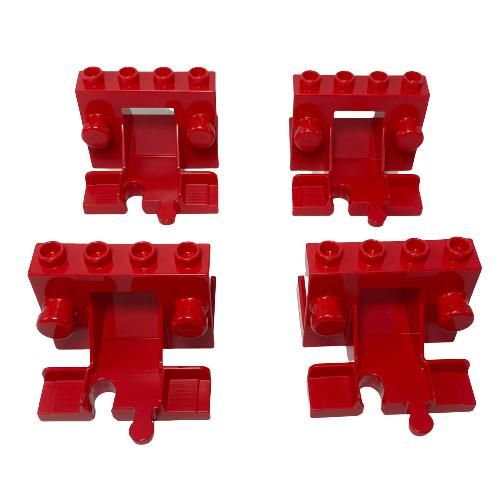 LEGO® DUPLO® Prellbock Eisenbahn Rot NEU! Menge 100x