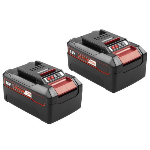 2x Trade-Shop Li-Ion Akku 18V / 5000mAh / 90Wh kompatibel mit Einhell PXC Power X-Change System Werkzeuge Gartengeräte Elektrowerkzeuge