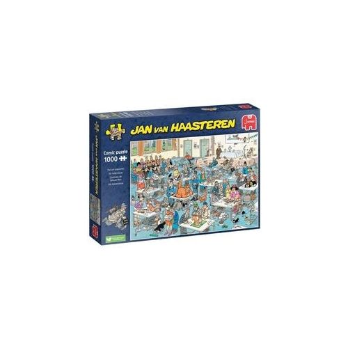 Jumbo 1110100032 - Jan van Haasteren, Die Katzenshow, Comic-Puzzle, 1000 Puzzle