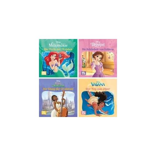 4er-Set Maxi-Mini 48: Disney Prinzessin