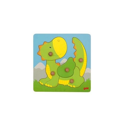 Goki 57553 - Steckpuzzle Drache