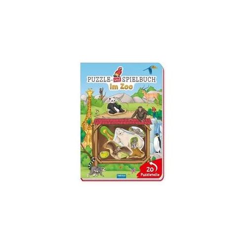 Trötsch Puzzlebuch Spielbuch Im Zoo