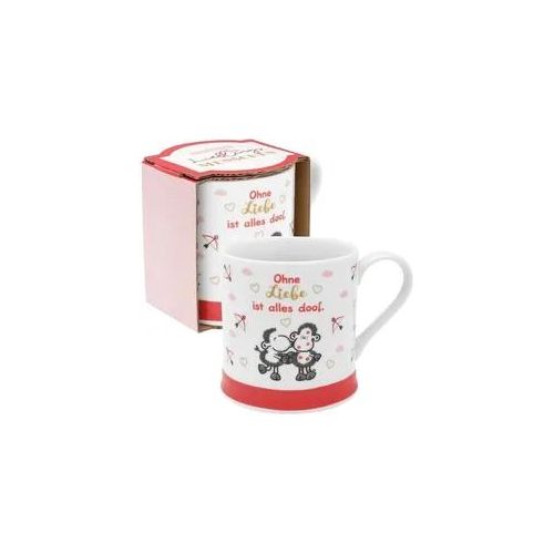 Sheepworld Tasse Motiv 'Ohne Liebe ist alles doof'