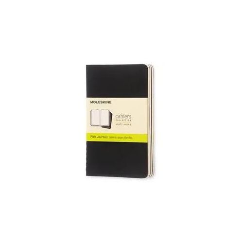 Moleskine Cahier, 3er Set, Pocket/A6, Blanko