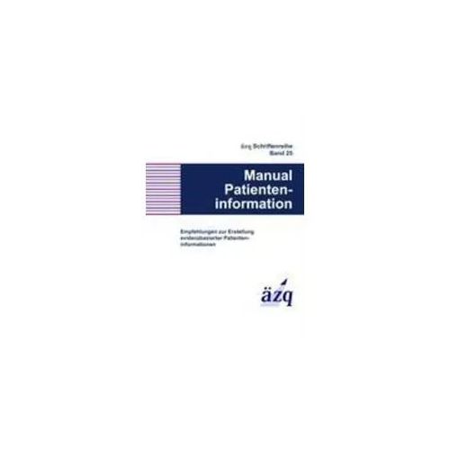 Manual Patienteninformation