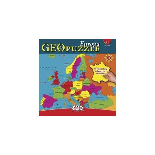 Amigo Spiele - GeoPuzzle Europa