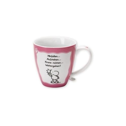 Sheepworld Tasse 'Hinfallen'