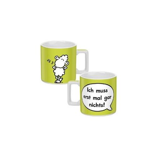 Sheepworld Tasse 'Ich muss erst mal gar nichts'