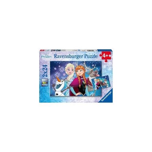 Puzzle Ravensburger Frozen - Nordlichter 2 X 24 Teile