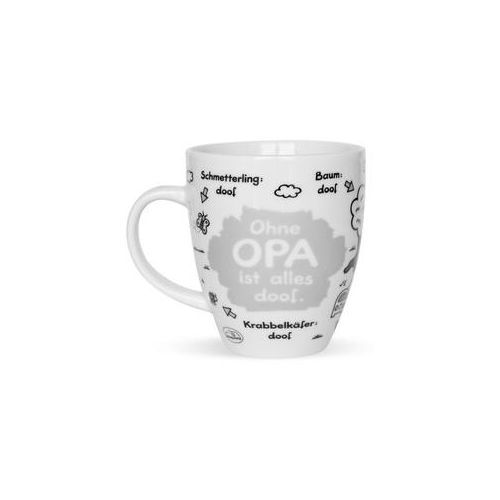 Sheepworld Tasse 'Ohne Opa ist alles doof'