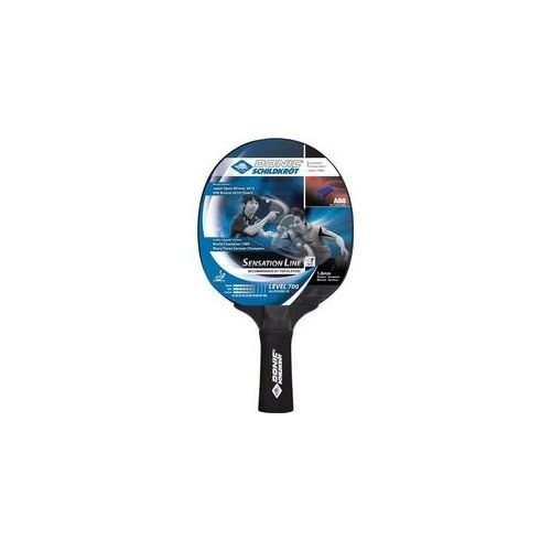 Tischtennis Schläger Sensation 700, ASG Anti Shock Grip, Schwarz, One Size