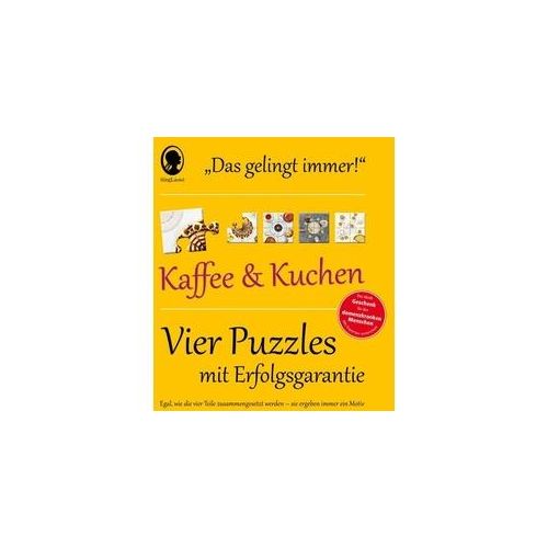 Das 'Gelingt-immer'-Puzzle Kaffee und Kuchen. Das Puzzle-Spiel für Senioren mit Demenz