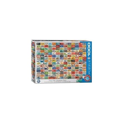 Eurographics 6000-0783 - Bunte Bulli Welt , Puzzle, 1.000 Teile