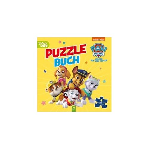 PAW Patrol Puzzlebuch | Mit 4 Puzzles à 12 Teilen