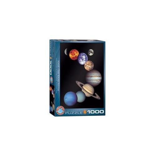 Eurographics 6000-0100 - NASA Sonnensystem , Puzzle, 1.000 Teile