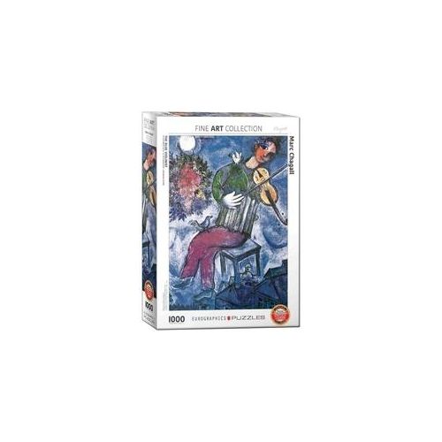 Eurographics 6000-0852 - Der blaue Geiger von Marc Chagall , Puzzle, 1.000 Teile