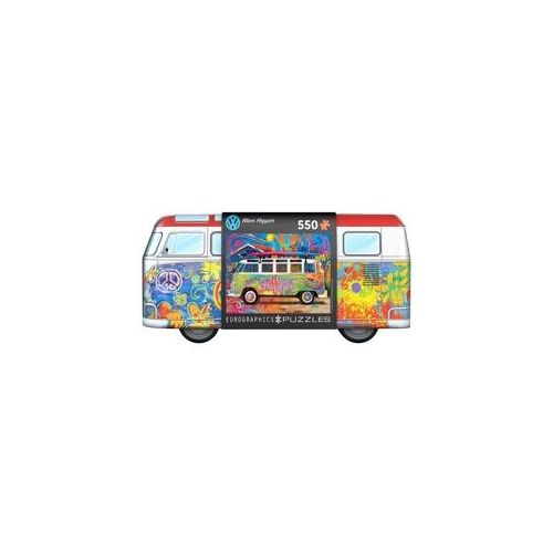 Eurographics 8551-5561 - VW Bus - Puzzle Dose, 550 Blech Puzzle