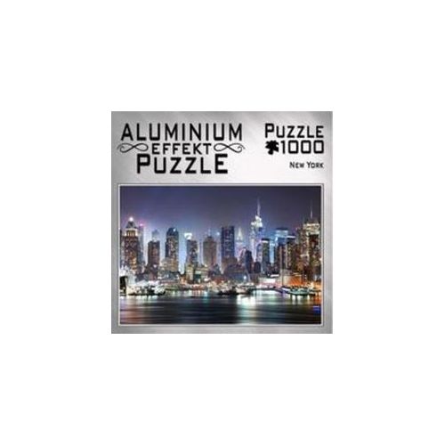 Aluminium Effekt Puzzle Motiv: New York 1.000 Teile