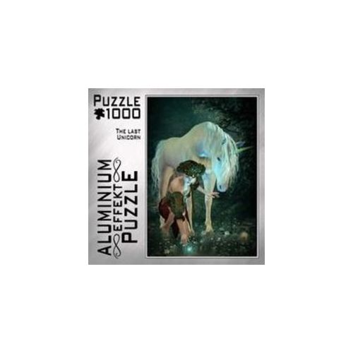 Aluminium Effekt Puzzle Motiv: The last Unicorn 1.000 Teile