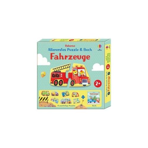 Allererstes Puzzle & Buch: Fahrzeuge