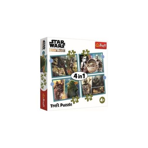 4 in 1 Puzzle - Star Wars (Kinderpuzzle)