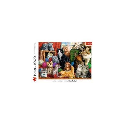 Trefl - Puzzle - Katzen, 1000 Teile