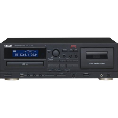 TEAC CD-Player "AD-850-SE" Abspielgeräte schwarz