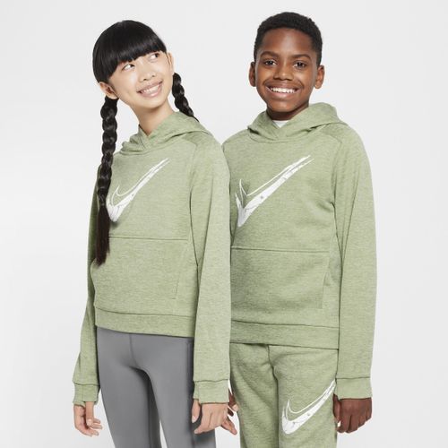 Nike Multi Stain Repel Therma-FIT hoodie voor kids - Groen