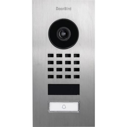 DoorBird D1101V Unterputz IP-Video-Türsprechanlage WLAN, LAN Außeneinheit Edelstahl V2A (gebürstet)