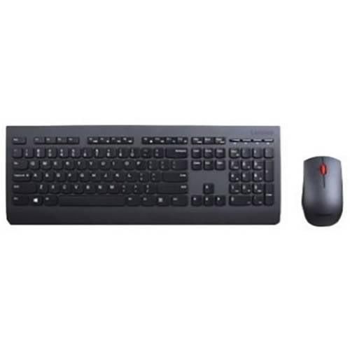 Lenovo Lenovo Professional USB Tastatur, Maus-Set Deutsch, QWERTZ Schwarz