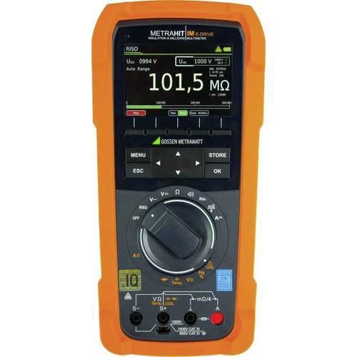 Gossen Metrawatt M274S Hand-Multimeter, Hochpräzisions-Messgerät kalibriert (DAkkS-akkreditiertes Labor) digital Datenlogger CAT III 1000 V, CAT IV 600 V