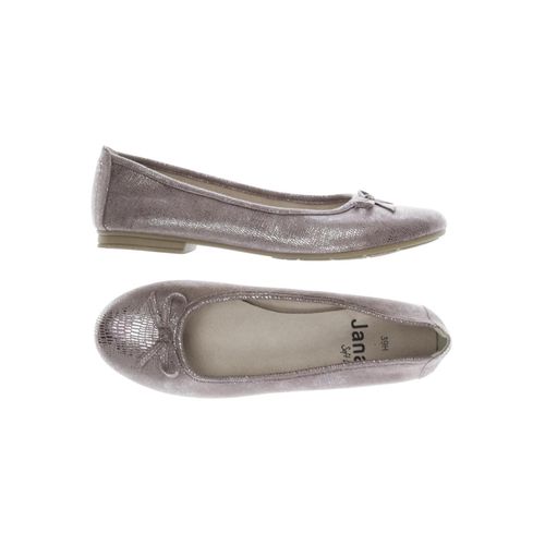 Jana Damen Ballerinas, braun, Gr. 39