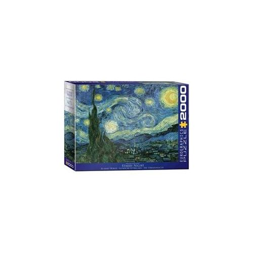 Eurographics 8220-1204 - Starry Night, Van Gogh, Puzzle, 2.000 Teile