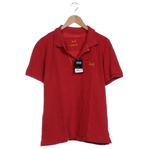 Sansibar Herren Poloshirt, rot, Gr. 52